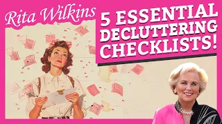 5 Essential Decluttering Checklists to Help You Conquer Clutter!