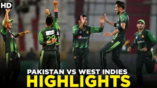 Highlights | Pakistan vs West Indies | T20I | PCB | MA2A