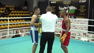 Mujibillo Tursunov (UZB) vs. Adria Thiam Creus (ESP) Strandja Tournament 2022 (63kg)