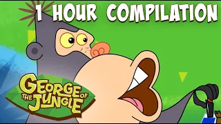 🙉 Monkey Madness! 🐒 | George of the Jungle | Compilation | Cartoons For Kids