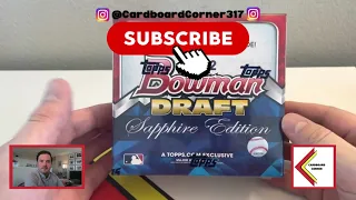 Massive Pull?! 2022 Bowman Draft Sapphire Baseball Box Break