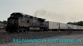 A Day Of Railfanning In Fort Wayne, IN