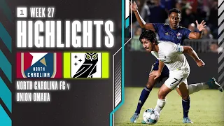 North Carolina FC vs. Union Omaha - Game Highlights | 10-01-2022