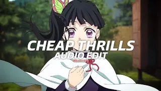 Cheap Thrills - Sia ft. Sean Paul『edit audio』