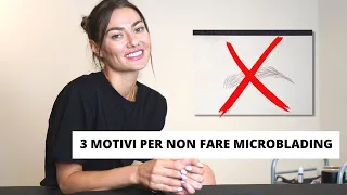 3 Motivi per non fare microblading alle sopracciglia della cliente