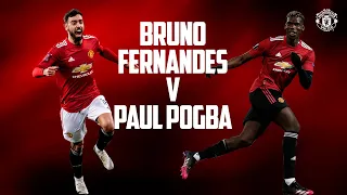 Bruno Fernandes vs Paul Pogba | Portugal vs France Euro 2020 | Manchester United