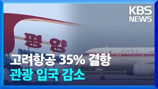 고려항공 35% 결항…관광 입국 감소 외 [요즘 북한은] / KBS  2024.06.01.