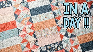 Till Tide | Layer Cake ONLY Pattern | Quick and Easy Quilt Pattern!