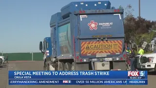 Special Meeting Held To Address Trash Strike