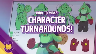 How To Make Character TURNAROUNDS and Sheets!