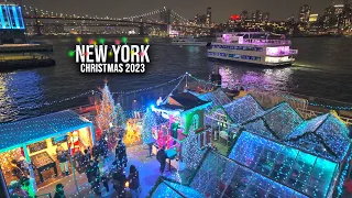 NYC Christmas Walk 2023 ✨One World Trade Center, Wall Street, Downtown Manhattan Christmas Walk 2023