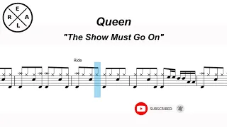 The Show Must Go On - Queen Drumscore