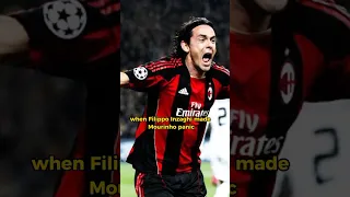 The day Inzaghi made Mourinho panic #inzaghi #mourinho #milan #realmadrid #ucl #justinfootball