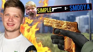 S1MPLE DESTROYS SMOOYA! SICK TENZ JUAN DEAGS! BEST OF TWITCH CS:GO #296