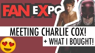 FANEXPO 2016 HAUL! + MEETING CHARLIE COX! (Daredevil Mania, My Photo-op Experience) | Artikru