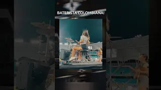 Olha o que essa Baterista COLOMBIANA fez aqui mano!!!!