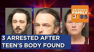 Parents, man arrested after boy's body found in Kingman