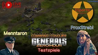 Deutsche Bahn Multikill | Menntaron vs  ProxStrebi | Command & Conquer Zero Hour / Testspiele