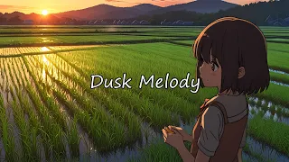 Dusk Melody: a LOFI hip-hop that echoes the tranquil beauty of a Japanese countryside at sunset
