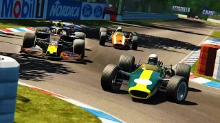 DRIVING F1 2020 CARS AT CLASSIC HOCKENHEIMRING!