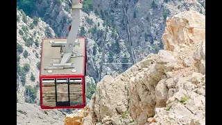 Ropeway to Mount Tahtali (Olympos), Turkey, Kemer. Olympos Teleferik