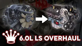 6.0L LS Motor Rebuild - TIME LAPSE