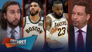 LeBron or Curry more likely to win ring, Tatum the next face of NBA, Doc Rivers | FIRST THINGS FIRST