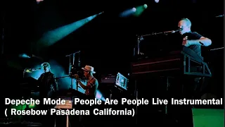 Depeche Mode - People Are People (Live Instrumental) (Rosebowl Pasadena California 1988)