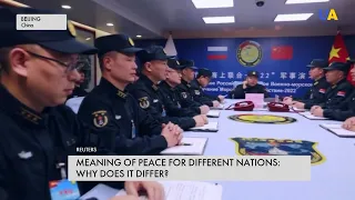 Russia sees peace differently from other nations: is China supporting Russia's war?