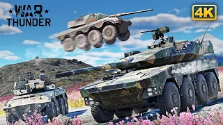 Best wheeled tanks / War Thunder