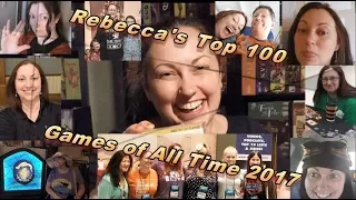 Rebecca's Top 100 Board Games of All Time - 2017 (80-71)