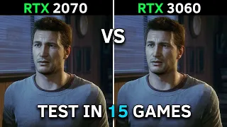 RTX 2070 vs RTX 3060 | Test In 15 Latest Games