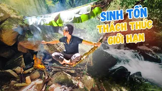 Một mình sống sót trong rừng | Sinh tồn chỉ với 1 con dao | Survive alone in the forest