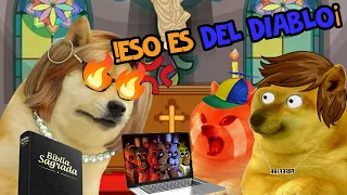 Abro Hilo MADRE con DERECHO me ACUSA de ser SAT4NIC0 por jugar FNAF - Hilos con Cheems