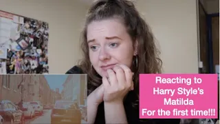 Reacting to Harry Style's Matilda for the first time!!
