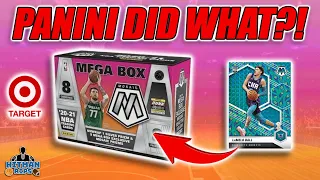 Panini Did What?! Ultra Rare Hobby Parallels in Retail Megas!! 2020-21 NBA Mosaic Mega (Target)