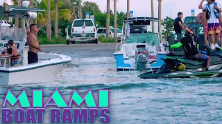 THINGS GET HEATED AT THE BOAT RAMPS!! | Miami Boat Ramps | 79st Boat Ramps