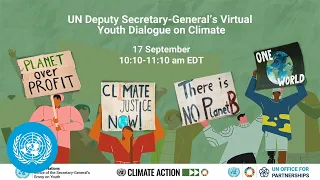 Virtual Youth Dialogue on Climate with Deputy Secretary-General