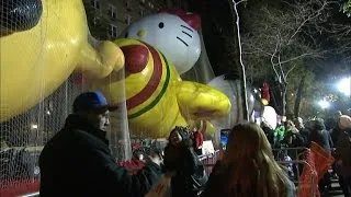 Security preparations for NYC's Thanksgiving Day parade