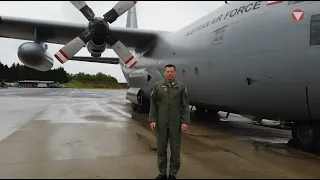 Rundgang um die C-130 "Hercules"