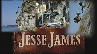 awful horse stunts in Jesse James 1939