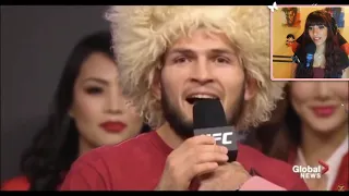 MoMo REACTS Khabib Nurmagomedov Being A Gangster