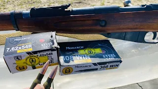 308 vs Mosin Nagant: Penetration test