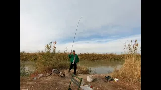 Рыбалка на Бугуньском сбросном канале