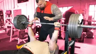 500LB BENCH PRESS WITH EDDIE HALL