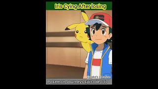 Iris cries | Iris became legendary after this ..#shorts #pokemonshorts #masters8 #anipoke