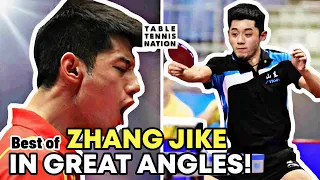 10 Minutes of Zhang Jike Showing Us He's A Legend | IN GREAT ANGLES!