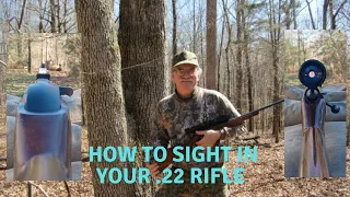 How to Sight in Your .22 Rifle