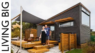 Nature Inspired Architecture In Twin Airbnb Tiny Houses On The Beach