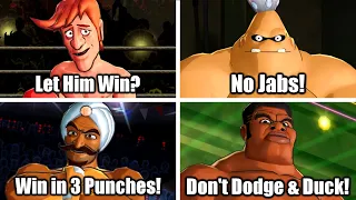 Punch-Out!! Wii HD - All Contender Challenges (No Damage)